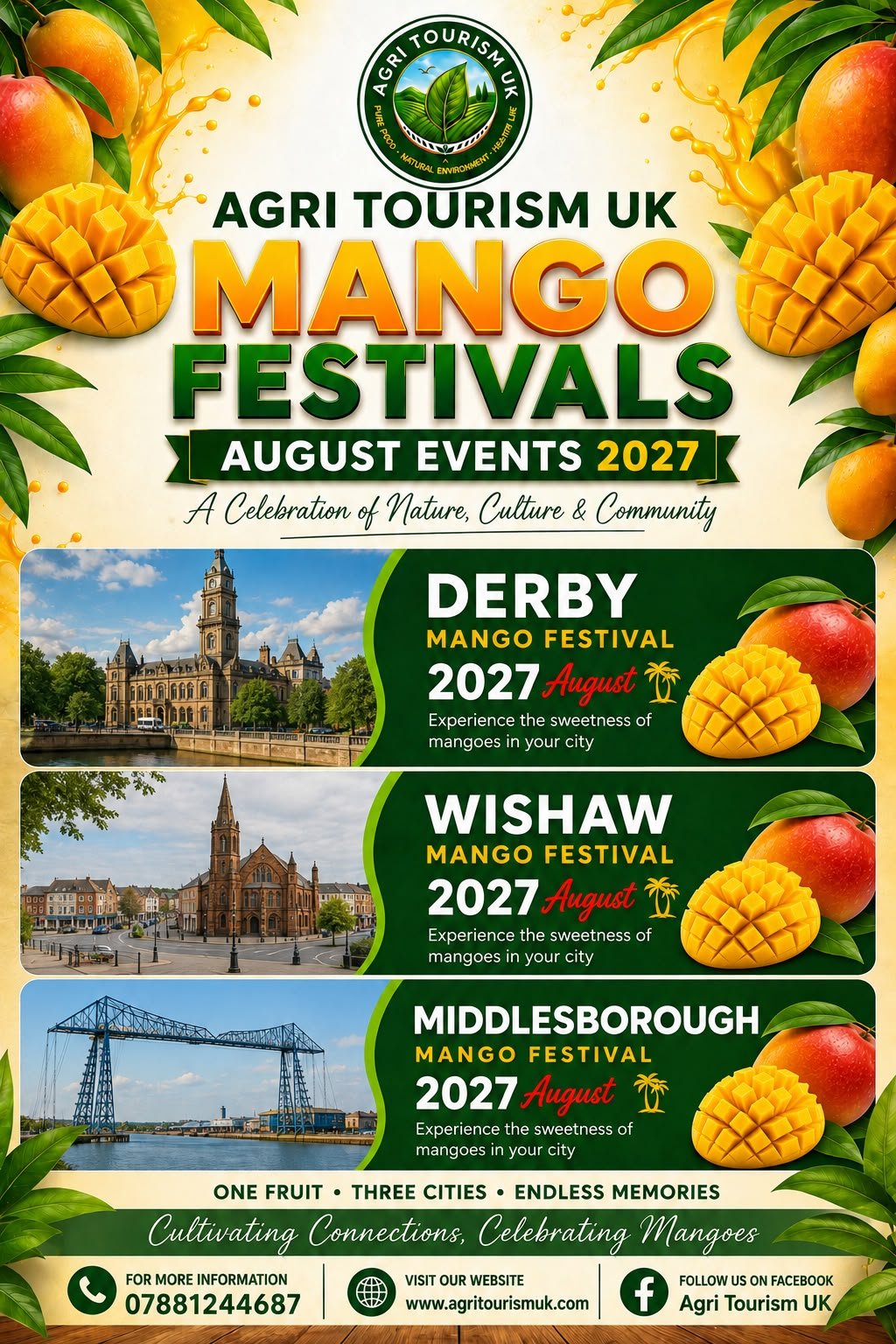 Mango Festival 2027 — August Events